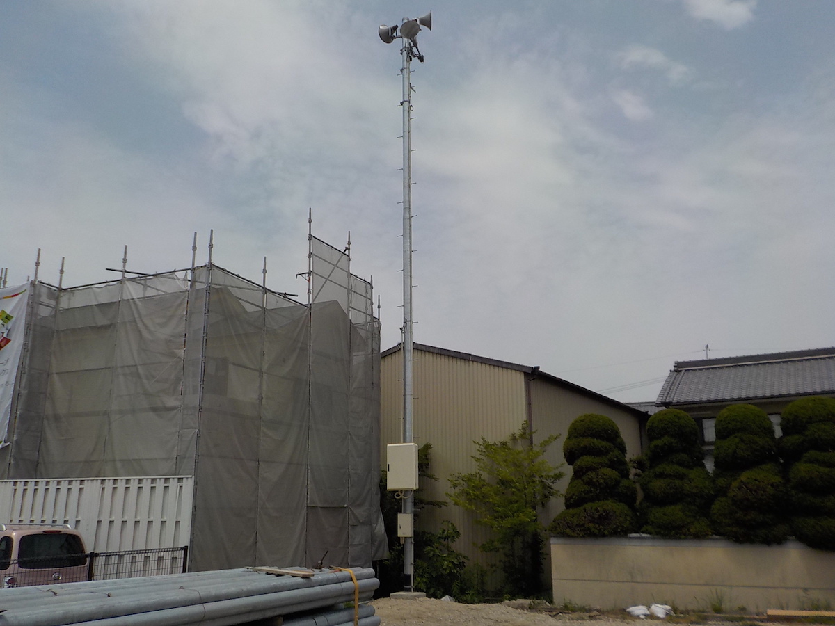 無線LAN方式拡声放送設備